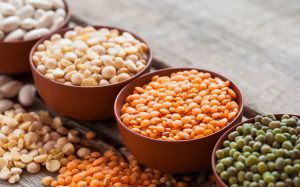 Légumes secs : haricots, lentilles